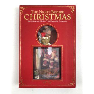 The Night Before Christmas Miniature Edition Keepsake Ornament 1998